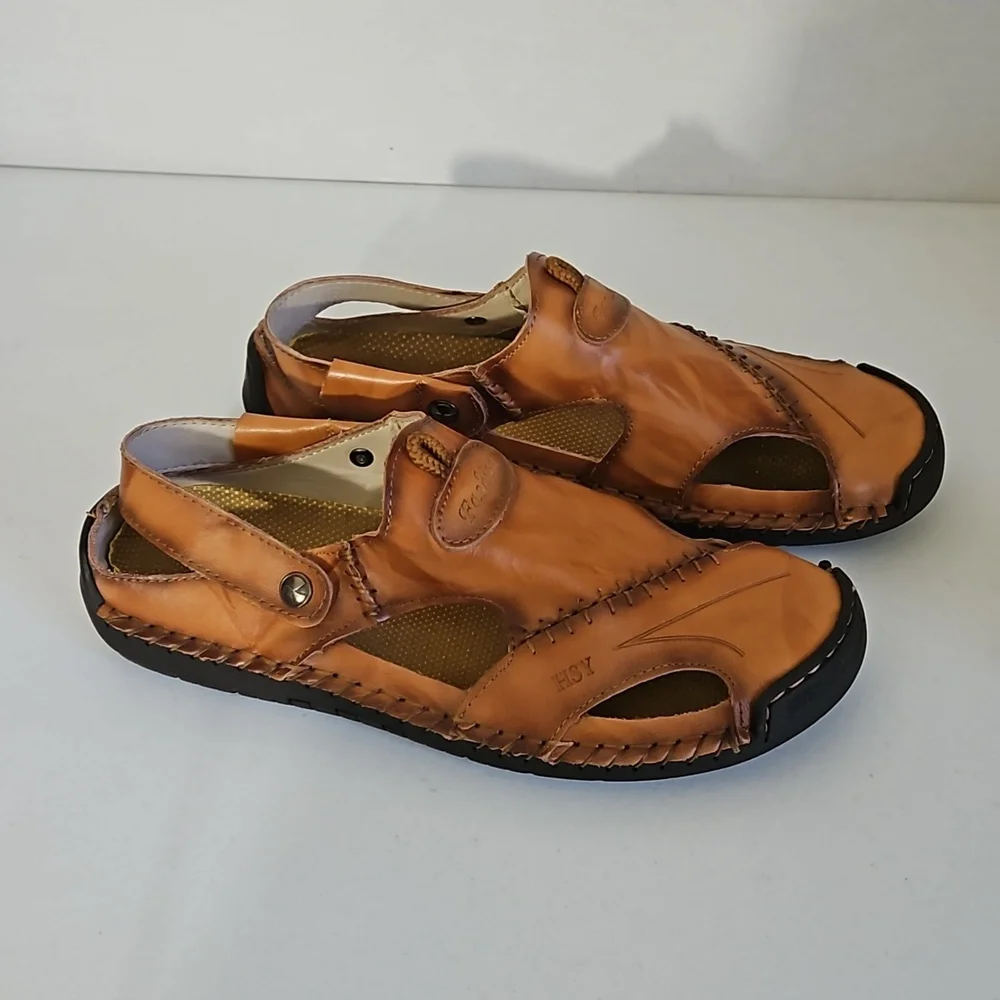 HSY FASHION leather upper